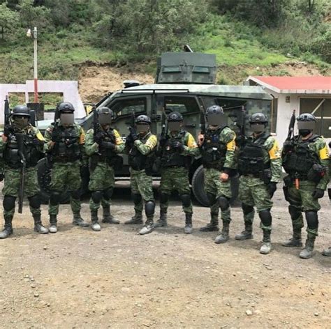 Miembros Del Cuerpo De Fuerzas Especiales Cfe 🇲🇽🦇🔥 La Marina De Mexico Ejercito Mexicano