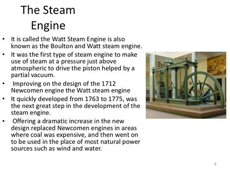 James Watt And The Steam Engine