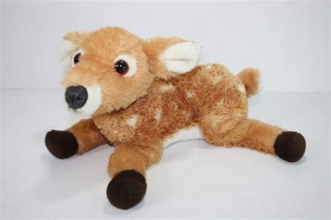 Farrah Fawn Chital Deer Stuffed Plush Flopsie 12 Aurora World Floppy