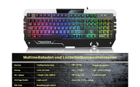 Anivia Gaming Keyboard And Mouse Set With RGB LED Backlight For PC