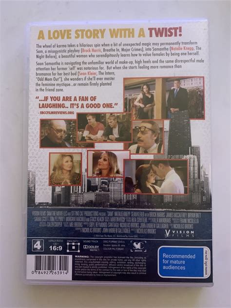 Sam (DVD, 2017) Natalie Knepp, Sean Kleier, Morgan Fairchild. All Regi