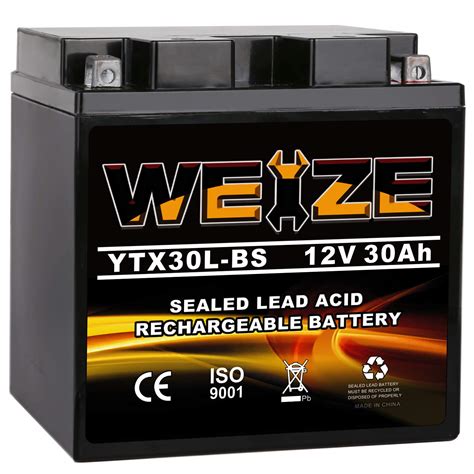 Buy Weizeytx L Bs Battery Replacement Yuasa Yix L Motorcycle Battery