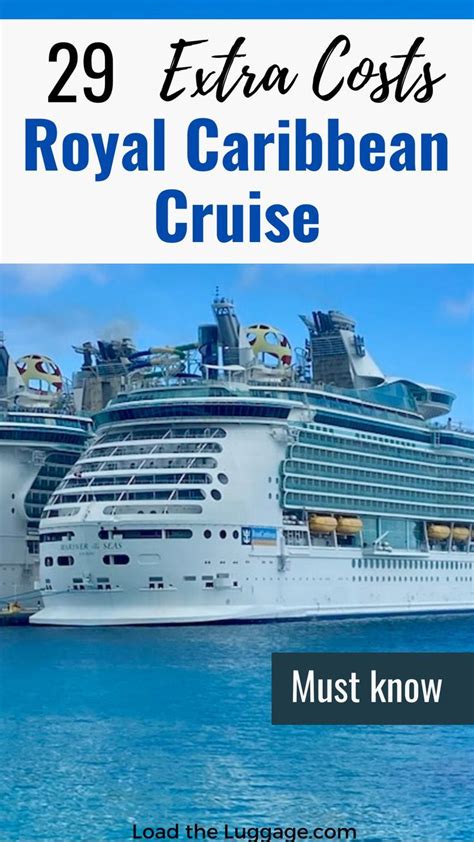 Royal Caribbean Cruise What Costs Extra Royal Caribbean Cruise