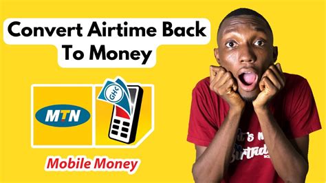 How To Convert Airtime Back To Mobile Money Wallet MTN Airtime