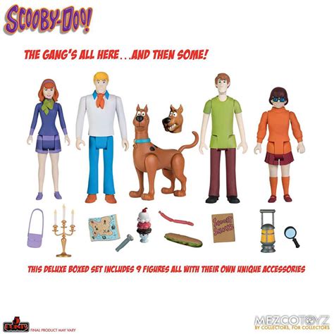 Mezco Toyz Opens Pre Orders For Its 5 Points Scooby Doo Deluxe Boxed Set All Hallows Geek