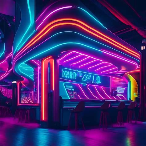 page  neon arcade images    freepik