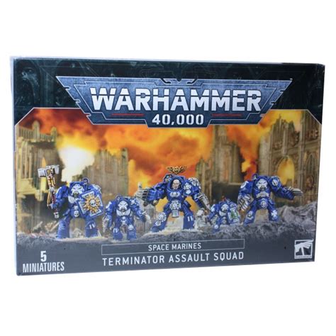 Space Marines Terminator Assault Squad