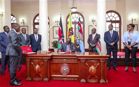 President Ruto Assents To NGCDF Bill The Standard