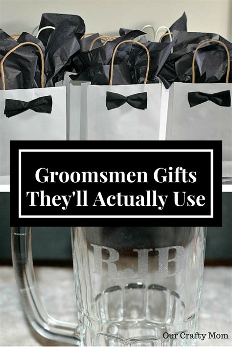 DIY Wedding Groomsmen Gifts They'll Actually Use