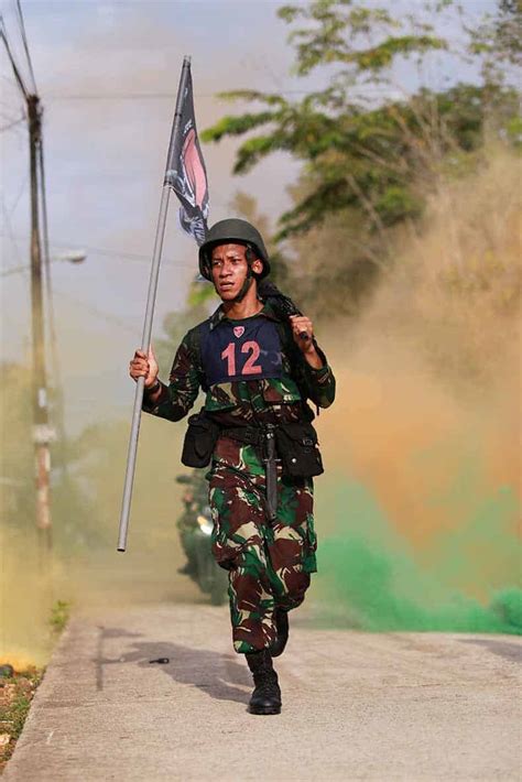 Latihan Uji Siap Operasi Prajurit Batalyon Komando Paskhas