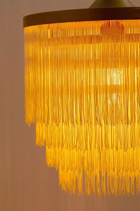 Phoebe Tiered Fringe Pendant Light Pendant Light Tiered Fringe Light