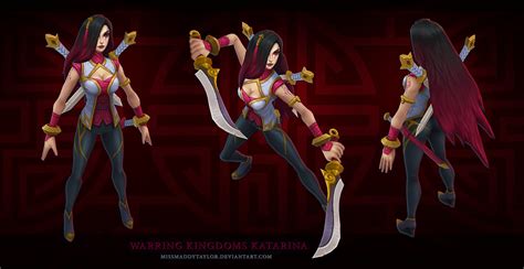 Artstation Warring Kingdoms Katarina