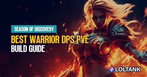 Season Of Discovery Builds Guide Best Warrior Dps Pve In Phase Wow