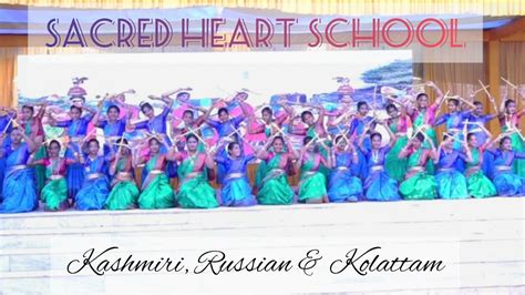 Kashmiri Russian Kolattam Dance Sacred Heart School Hulhundu