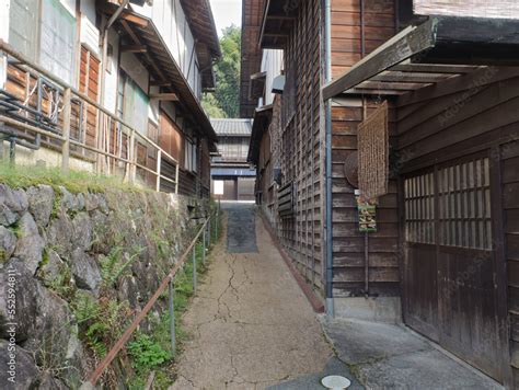 Foto De Tsumago Post Town In Japan Tsumagojuku Of Nakasendo Ancient