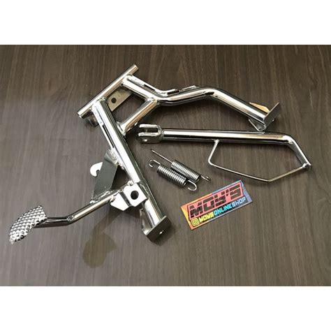 Jual STANDAR STANDAR SET CHROME HONDA SCOOPY BEAT VARIO110 NTH RING 17