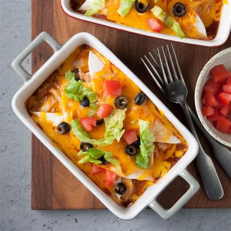 Enchilada Recipes Chicken Cheese And More Taste Of Home