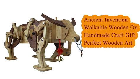 Three Kingdom Zhugeliang Invented Walking Wooden Ox Unboxing Assembling