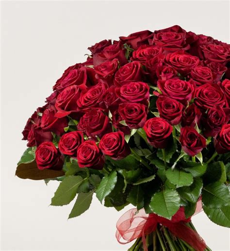 100 Stem Nz Red Roses Deluxe Bouquet