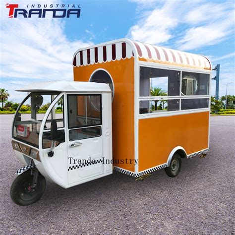 Ce Approved Electric Tricycle Food Truck Customized Food Cart With Cheap Price China Electric