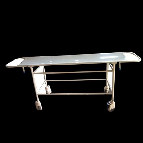 White Mild Steel Stretcher Trolley For Hospital At 6500 In Lucknow