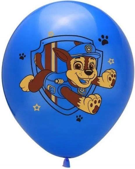 Zestaw Balonów Psi Patrol Paw Patrol Skye Chase Rubble Urodziny Hel