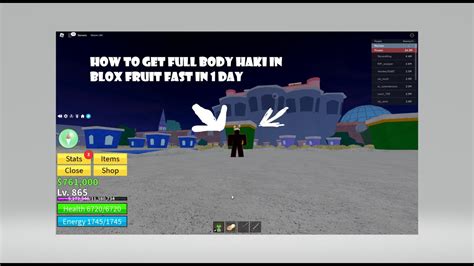 How To Get Full Body Haki In Blox Fruit Fast In 1 Day Youtube