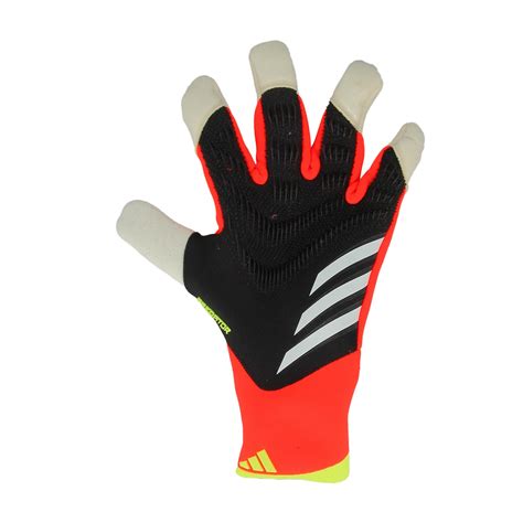 Guantes Portero Adidas Predator Pro Hybrid Negros Y Rojos