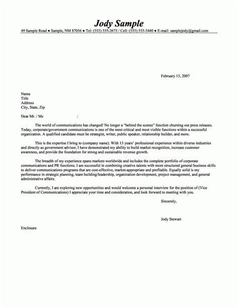 Sample Cover Letter For Resume Fotolip