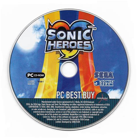 Sonic Heroes 2003 Box Cover Art Mobygames