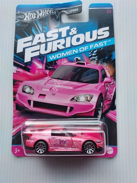 Hot Wheels Fast Furious Women of Fast Üçlü Araba Seti