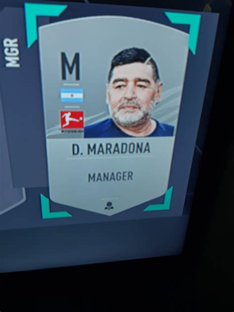 Is This Maradona Manger Card Rare Fifa