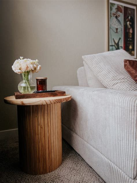 Easy Diy Fluted Side Table Under Love Renovations