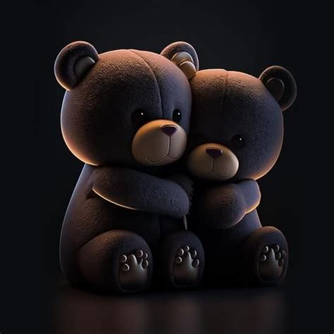 Top More Than Black Teddy Bear Wallpaper Best Xkldase Edu Vn