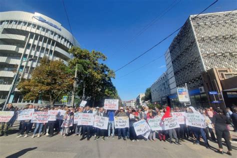 Partidul Sor A Desfasurat Proteste In Capitala Moldova Suveran