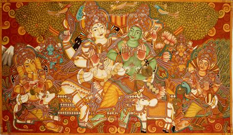 Kerala Mural Paintings - Kerala Mural Painting