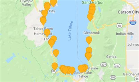 Lake Tahoe Public Beaches | Beaches In South Lake Tahoe