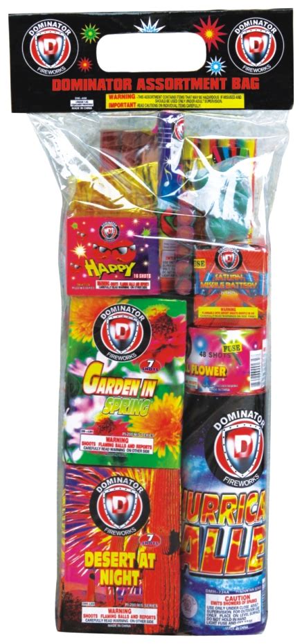 Dominator Assortment Bag Wilson Fireworks Party Supply Store