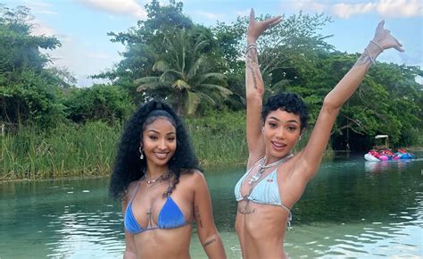 Shenseea Brought Coi Leray to a Beach in Jamaica – See Photos and Video ...