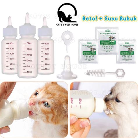 Jual Botol Susu Kucing Anjing New Born Botol Dot Kucing Kitten Shopee