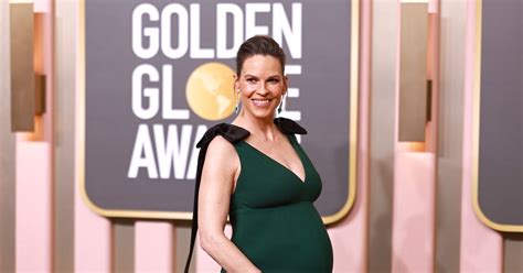 Hilary Swank na gali Złotych Globów 48 latka niedługo pierwszy raz