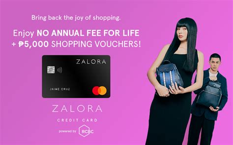 No Annual Fee For Life P5000 Shopping Credits Rcbc Credit Cards