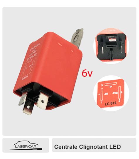 Centrale LED avec Retour Témoin 6 à 12v