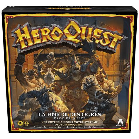 Hero Quest La Horde Des Ogres Pack De Quête Passion Du Jeu