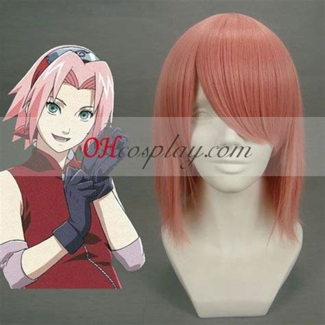 Naruto Haruno Sakura Pink Cosplay Wig Naruto Cosplay Costumes Naruto