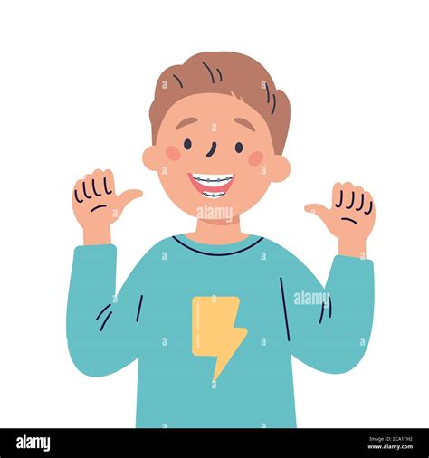 Boy braces Stock Vector Images - Alamy