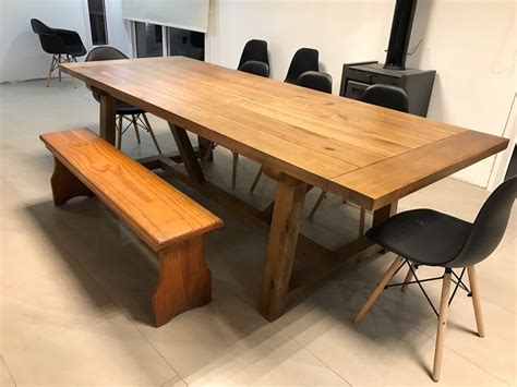 Muebles De Jardin Con Palets Venta Mesa Comedor Madera Maciza