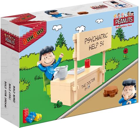 Banbao Peanuts Lucy Psychiatric Set Building And Construction Toys