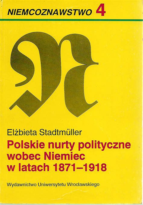 Polskie Nurty Polityczne Wobec Niska Cena Na Allegro Pl