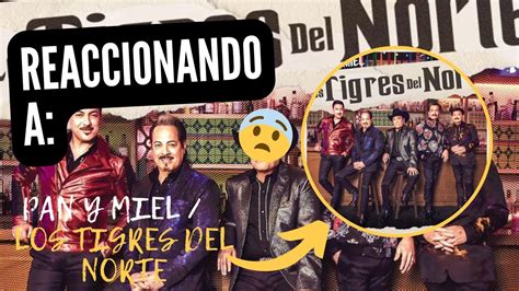 REACCIONANDO A PAN Y MIEL Los Tigres Del Norte Viral Reaccion